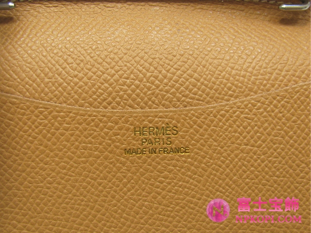 エルメス手帳カバーブルージーン（金具：シルバー） HERMES328015